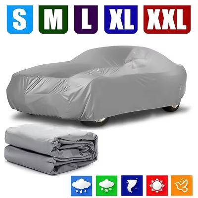 Универсальный автомобильный чехол CarCover XXL: 5.1 - 1.9 - 1.5 м-5