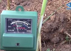 pH метр для почвы, влагомер и измеритель освещенности 3 в 1